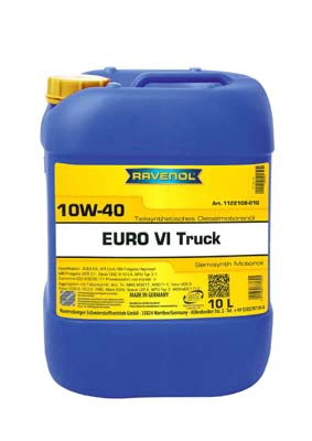 Моторное масло ravenol euro vi truck sae 10w-40 RAVENOL 1122108-010-01-999