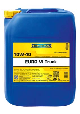 Моторное масло ravenol euro vi truck sae 10w-40 RAVENOL 1122108-020-01-999