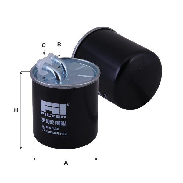 Топливный фильтр FIL FILTER ZP 8082 FMBM