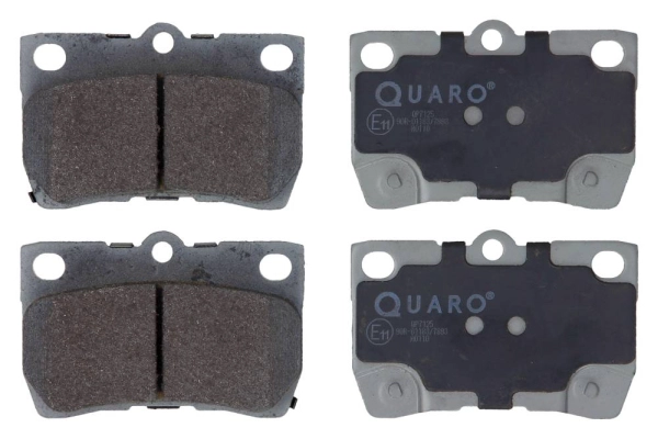 Комплект тормозных колодок дисковый тормоз QUARO QP7125