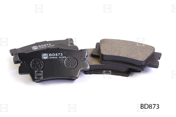Комплект тормозных колодок дисковый тормоз HOLA BD873