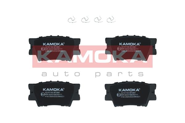 Комплект тормозных колодок дисковый тормоз kamoka KAMOKA JQ101103