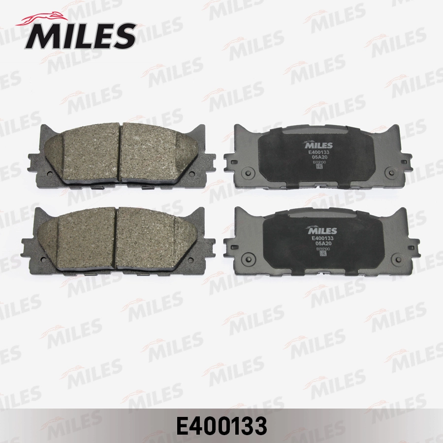 Комплект тормозных колодок дисковый тормоз MILES E400133