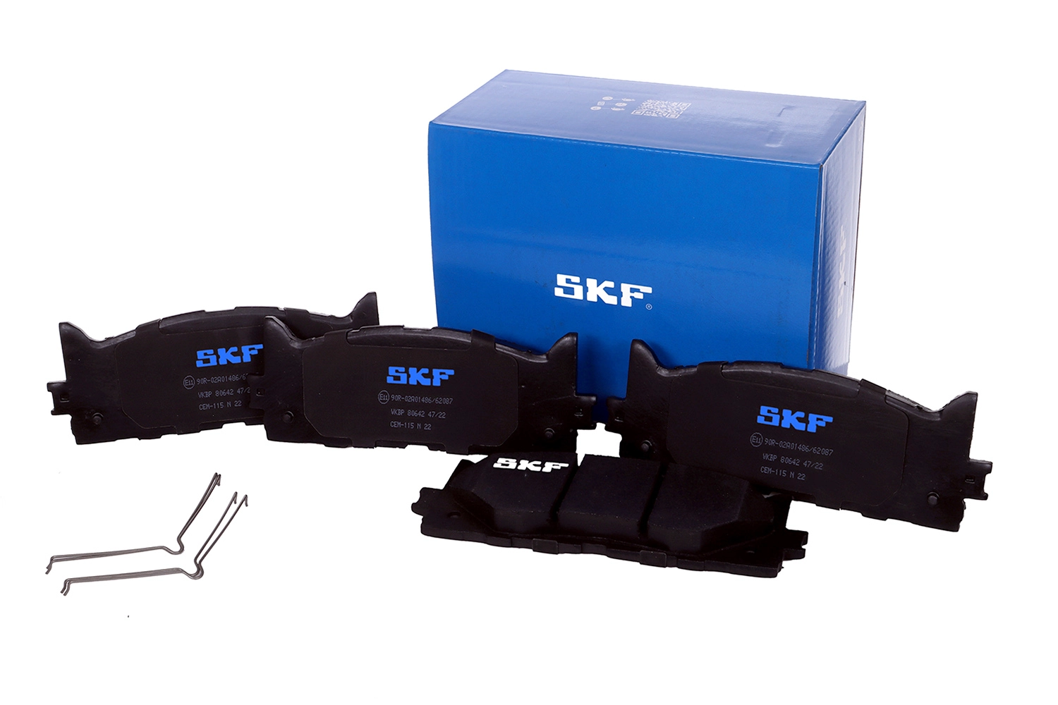 Комплект тормозных колодок дисковый тормоз SKF VKBP 80642