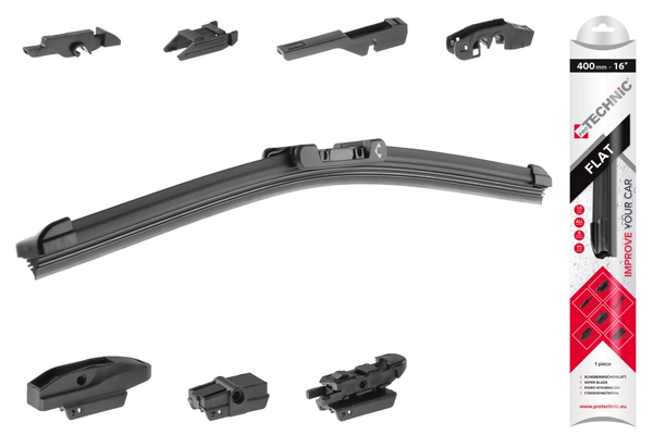Щетка стеклоочистителя blister (flat) PROTECHNIC PRX400F