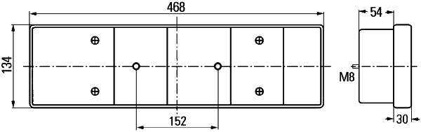 Задний фонарь HELLA/BEHR/PAGID 2VD 008 204-091
