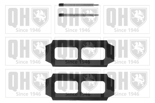 Комплектующие колодки дискового тормоза QUINTON HAZELL BFK698