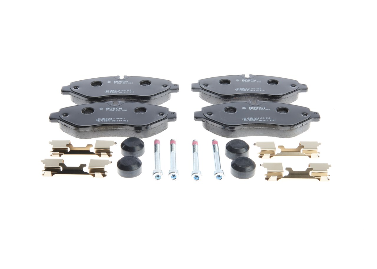 Комплект тормозных колодок дисковый тормоз BOSCH 0 986 494 582