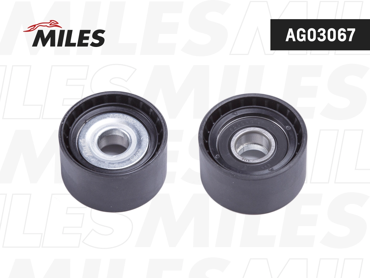 Паразитный / ведущий ролик поликлиновой ремень MILES AG03067
