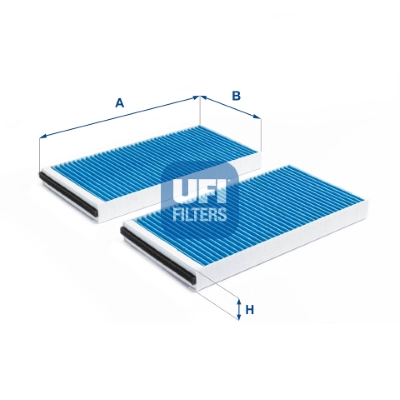 Фильтр воздух во внутренном пространстве argentium UFI 34.397.00