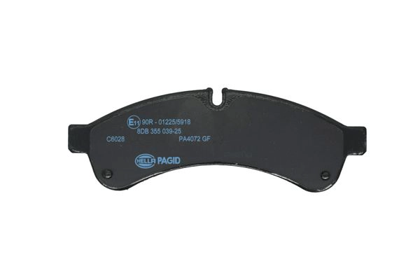 Комплект тормозных колодок дисковый тормоз HELLA/BEHR/PAGID 8DB 355 039-251