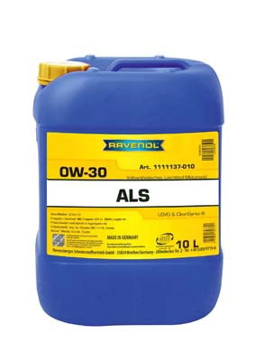 Моторное масло ravenol als sae 0w-30 RAVENOL 1111137-010-01-999