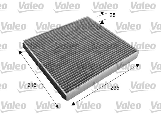 Фильтр воздух во внутренном пространстве valeo protect VALEO 715641