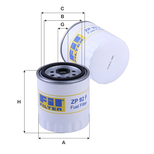 Топливный фильтр FIL FILTER ZP 92 F