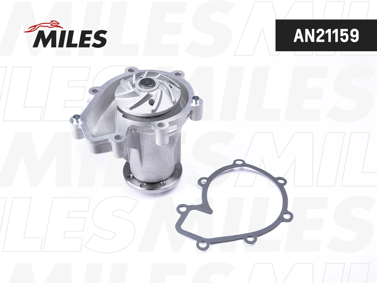 Водяной насос охлаждение двигателя MILES AN21159