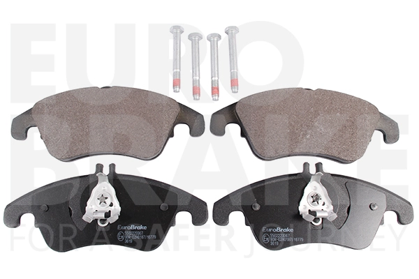 Комплект тормозных колодок дисковый тормоз EUROBRAKE 5502223367