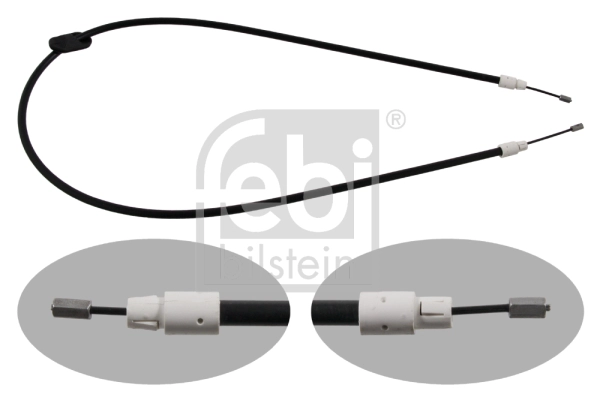 Тросик cтояночный тормоз FEBI BILSTEIN 34904