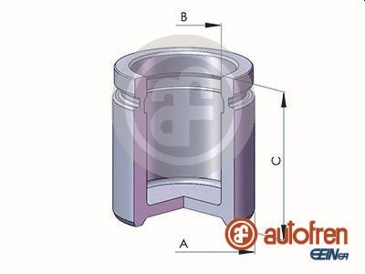 Поршень корпус скобы тормоза SEINSA D025544