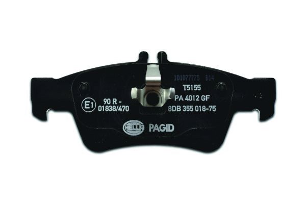 Комплект тормозных колодок дисковый тормоз HELLA/BEHR/PAGID 8DB 355 018-751