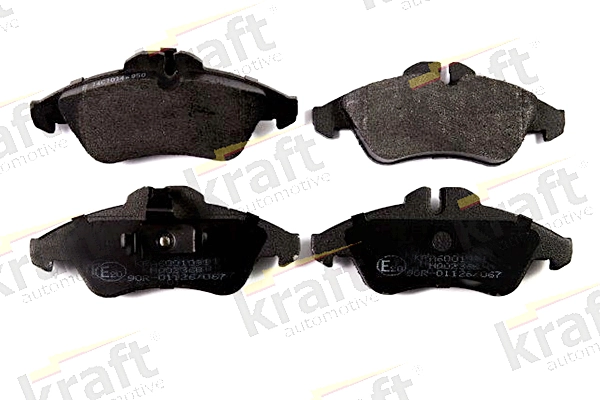 Комплект тормозных колодок дисковый тормоз KRAFT AUTOMOTIVE 6001091