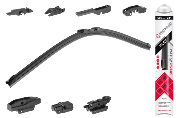 Щетка стеклоочистителя blister (flat) PROTECHNIC PRX600F