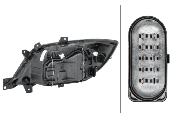 Основная фара HELLA/BEHR/PAGID 1EH 246 047-021