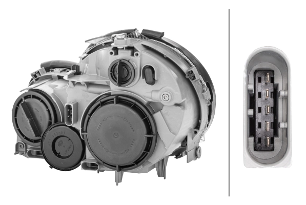 Основная фара HELLA/BEHR/PAGID 1DR 007 984-101