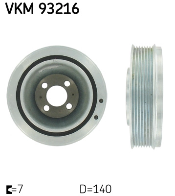 Ременный шкив коленчатый вал SKF VKM 93216