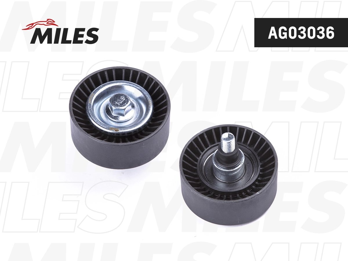 Паразитный / ведущий ролик поликлиновой ремень MILES AG03036