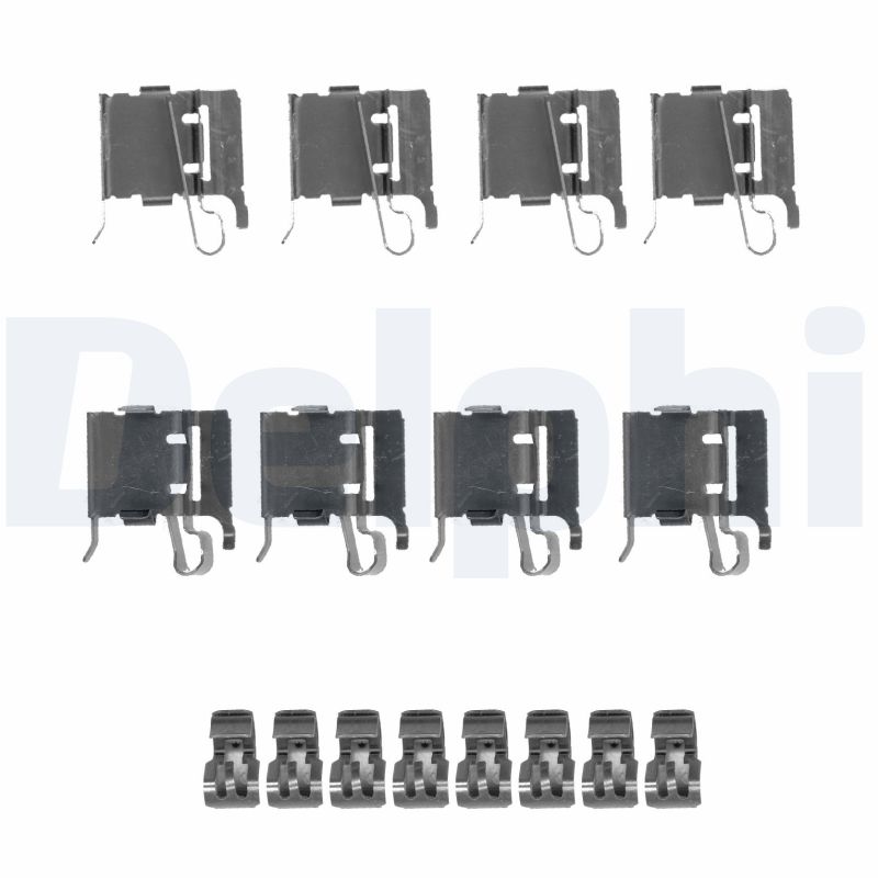 Комплектующие колодки дискового тормоза DELPHI LX0491