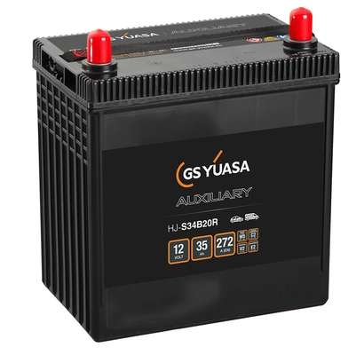 Стартерная аккумуляторная батарея auxilliary backup specialist batteries YUASA HJ-S34B20R