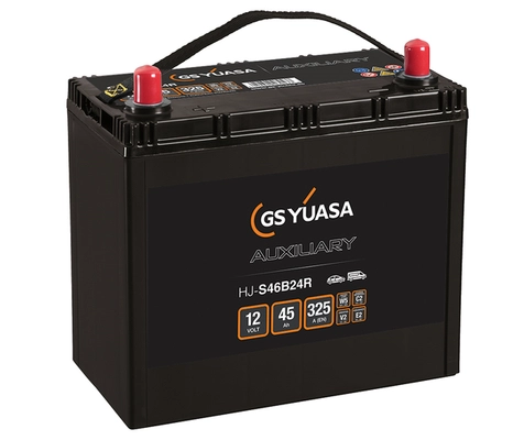 Стартерная аккумуляторная батарея auxilliary backup specialist batteries YUASA HJ-S46B24R