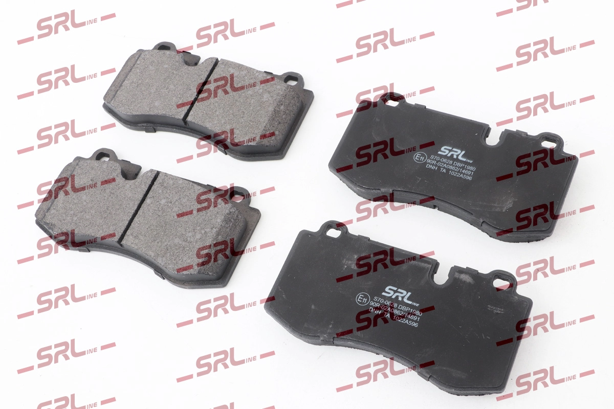 Комплект тормозных колодок дисковый тормоз SRLINE S70-0628