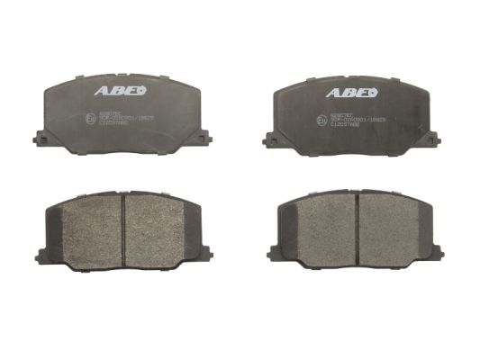Комплект тормозных колодок дисковый тормоз ABE C12037ABE