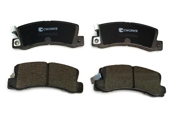 Комплект тормозных колодок дисковый тормоз CWORKS C12CR0082