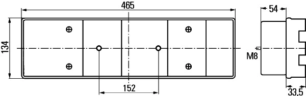 Задний фонарь HELLA/BEHR/PAGID 2VP 008 204-101