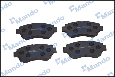 Комплект тормозных колодок дисковый тормоз MANDO MPT53