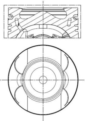 Поршень MAHLE/KNECHT 001 PI 00189 002