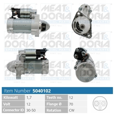 Стартер MEAT & DORIA 5040102
