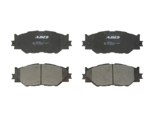 Комплект тормозных колодок дисковый тормоз ABE C12126ABE