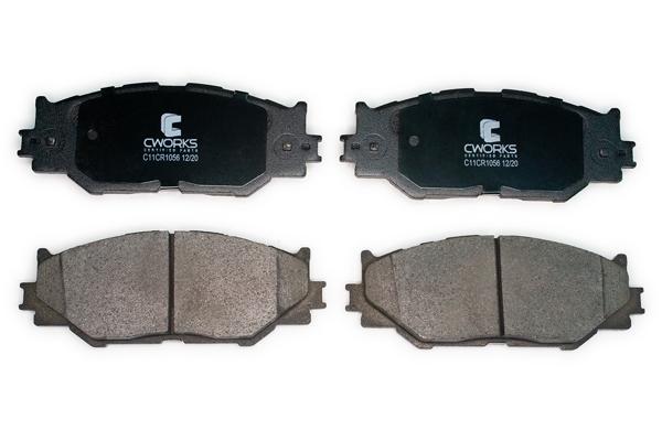Комплект тормозных колодок дисковый тормоз CWORKS C11CR1056