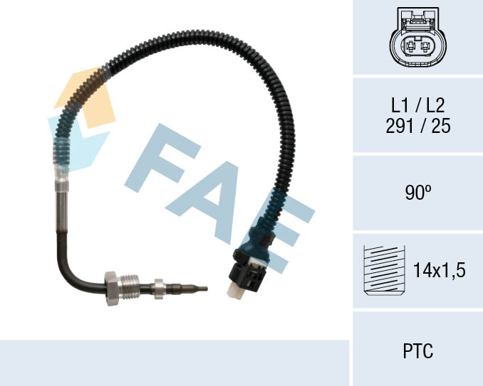 Датчик температура выхлопных газов FAE 68053