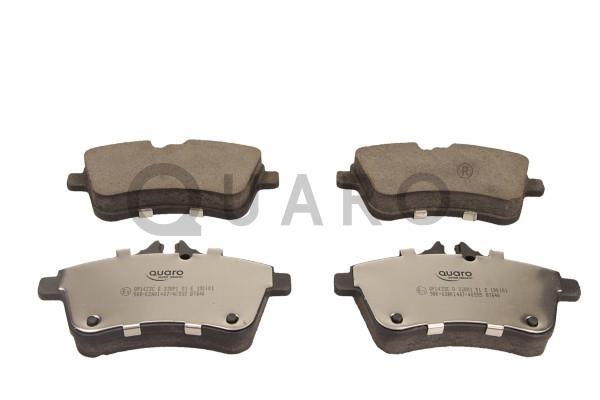 Комплект тормозных колодок дисковый тормоз quaro silver ceramic QUARO QP1433C