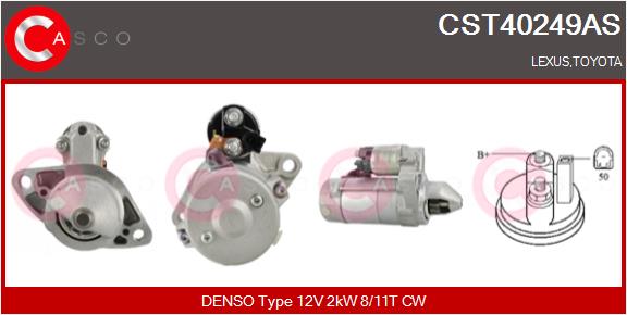 Стартер brand new hq CASCO CST40249AS