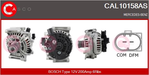 Генератор brand new hq CASCO CAL10158AS