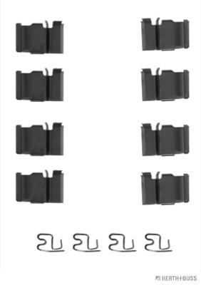 Комплектующие колодки дискового тормоза HERTH+BUSS JAKOPARTS J3662011