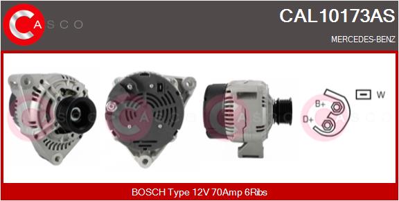Генератор brand new hq CASCO CAL10173AS