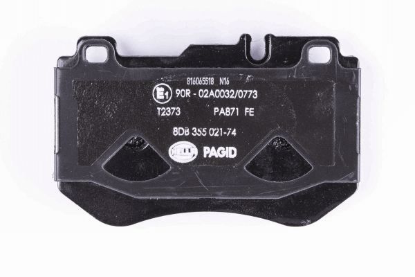 Комплект тормозных колодок дисковый тормоз HELLA/BEHR/PAGID 8DB 355 021-741