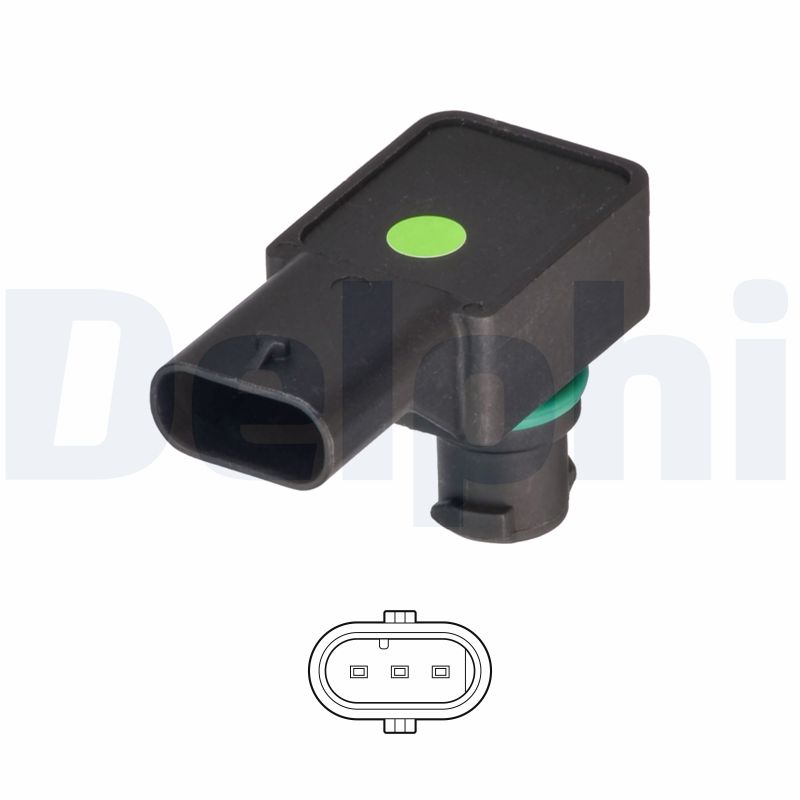Датчик давление во впускной трубе DELPHI PS20062-12B1