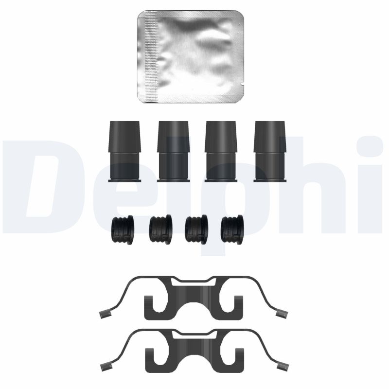 Комплектующие колодки дискового тормоза DELPHI LX0755